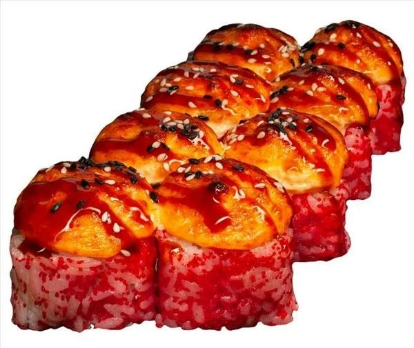 Роллы запечённые Калифорния