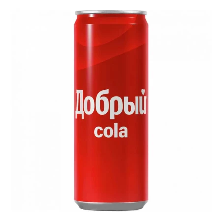 ЛИМОНАД ДОБРЫЙ КОЛА 0.33