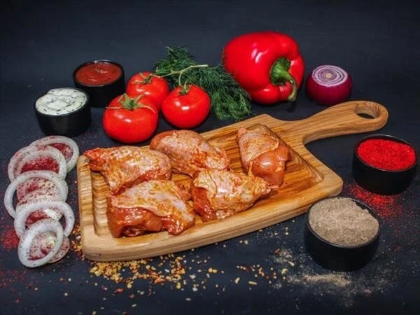 Куриные голени (маринованные для жарки)