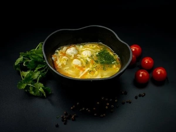 Суп с фрикадельками 