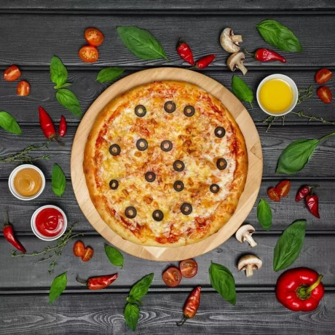Пицца с Морепродуктами