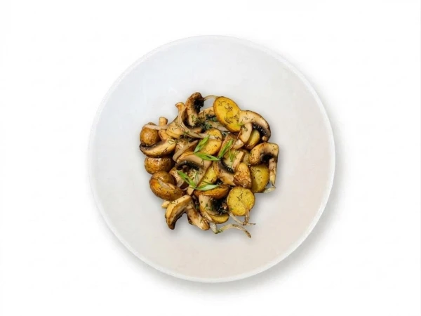Картошечка с грибами и курицей