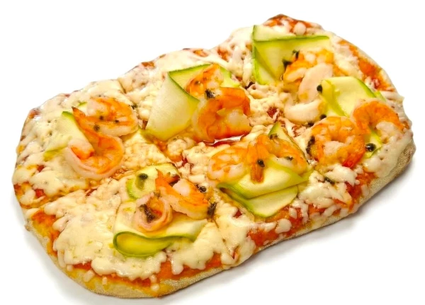 С креветками и цукини