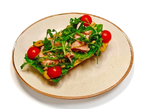 с прошутто - котто 