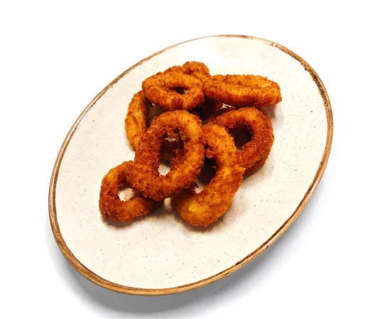 Кольца кальмара в белой панировке