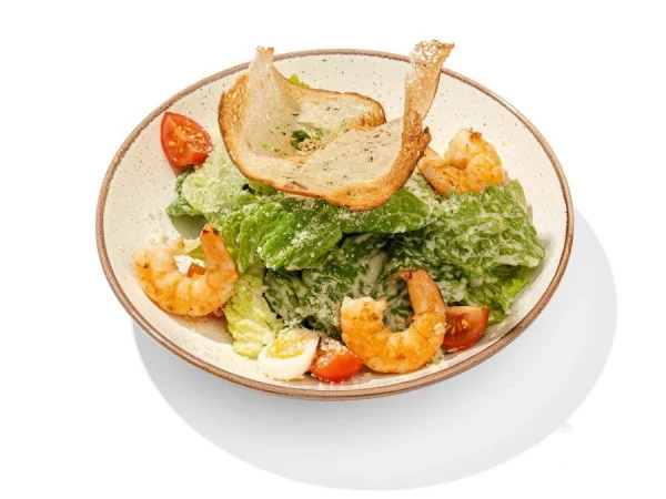 цезарь с креветками