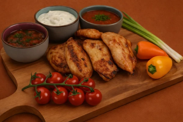 Куриные крылышки острые