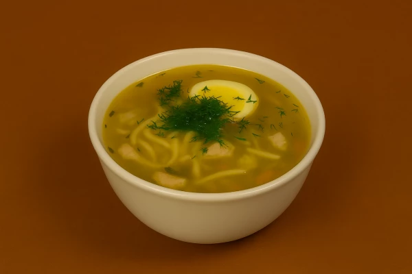 Суп лапша с курицей