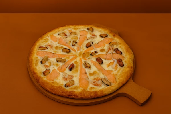 Пицца Морской коктейль