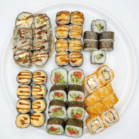 Сет 1 килограмм роллов