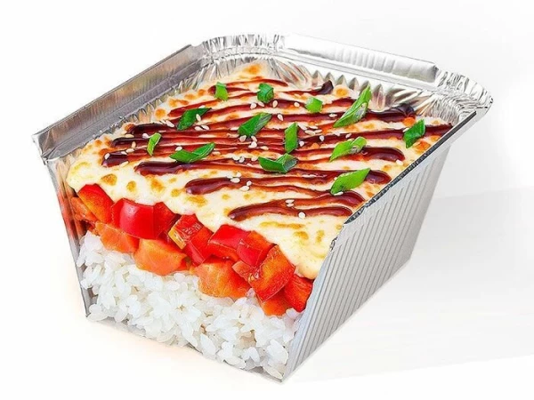 Лазанья с крабом и белым соусом