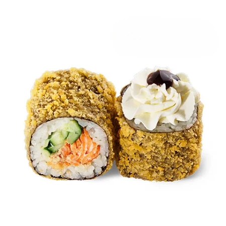 Сливочный лосось в темпуре