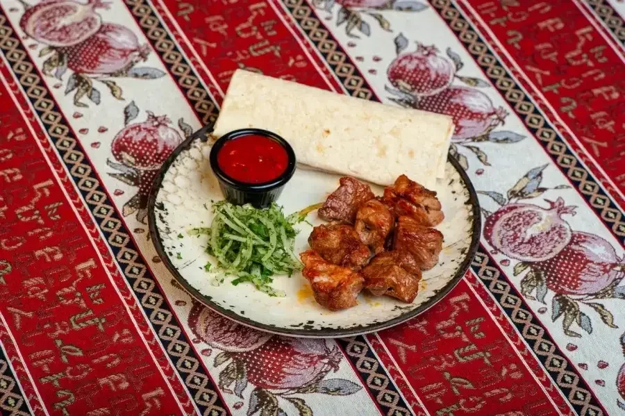 Шашлык из свиной шеи