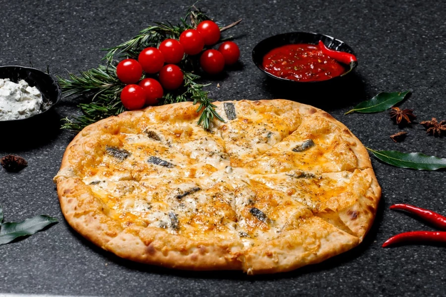 Пицца 4 сыра