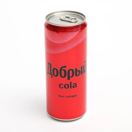Добрый Cola без сахара ж/б