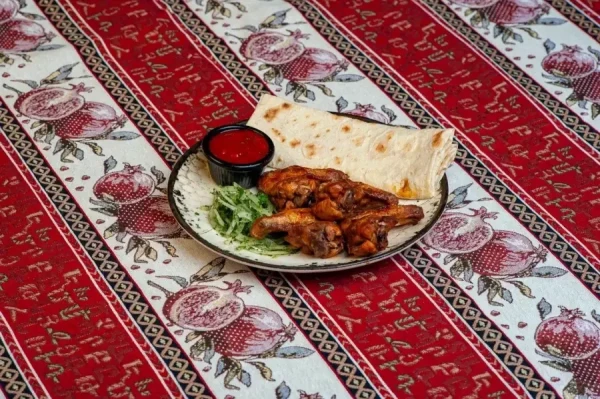 Шашлык из куриных крыльев