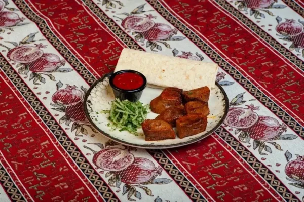 Шашлык из говяжьего языка