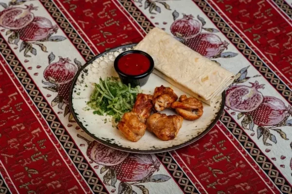 Шашлык из куриного филе