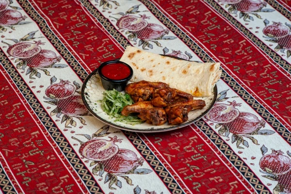 Шашлык из куриных крыльев