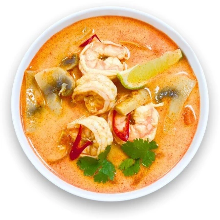 суп Том Ям с креветками