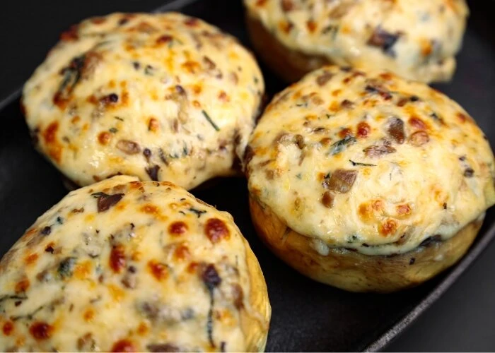 Шампиньоны запеченные с сыром