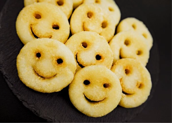 Картофельные смайлики