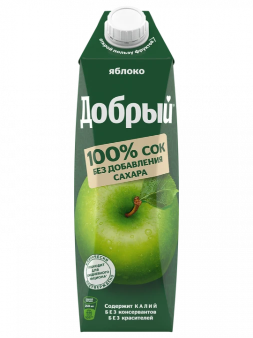 Яблочный сок Добрый