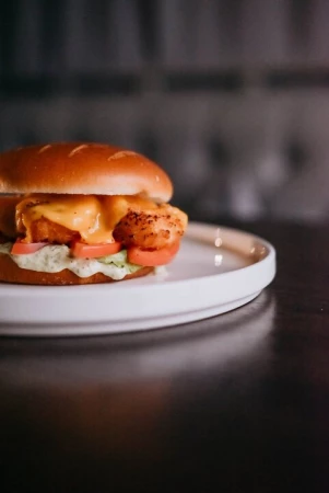 Бургер с Куриной котлетой