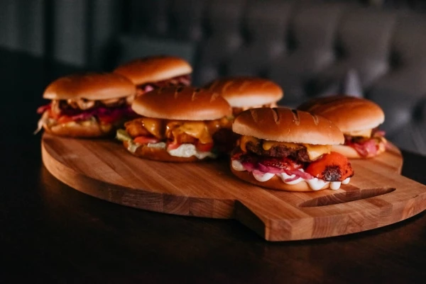 Бургер с Тайскими креветками