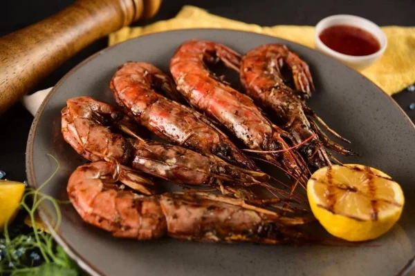 Лангустины на гриле