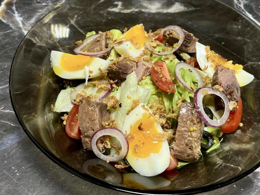 Вкусный салат с тунцом