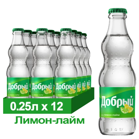 Добрый Лимон-Лайм 0,25 стекло