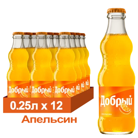 Добрый Апельсин 0,25 стекло