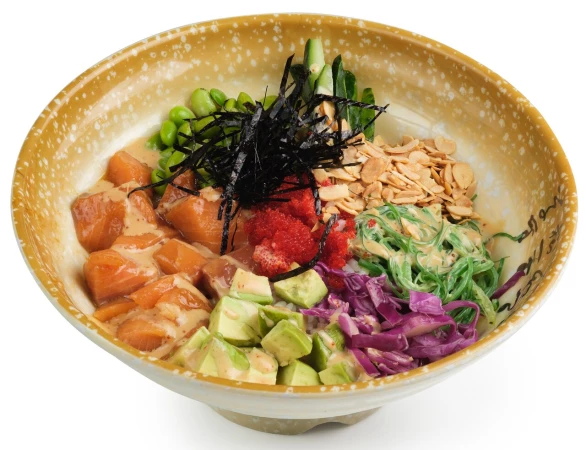 Поке сэлмон лимонный