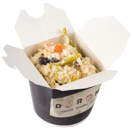 Рис с овощами сливочный