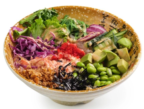 Поке спайси лосось