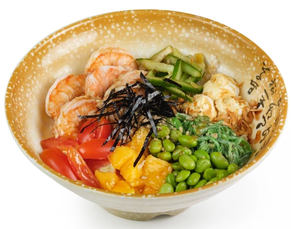 Поке с креветкой