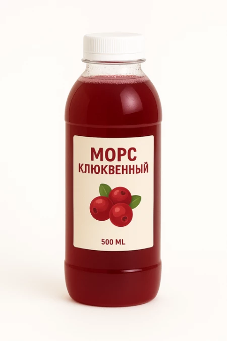 Морс Клюква 0,5л