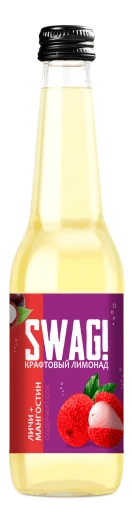 Лимонад SWAG! 0.33л личи-мангостин