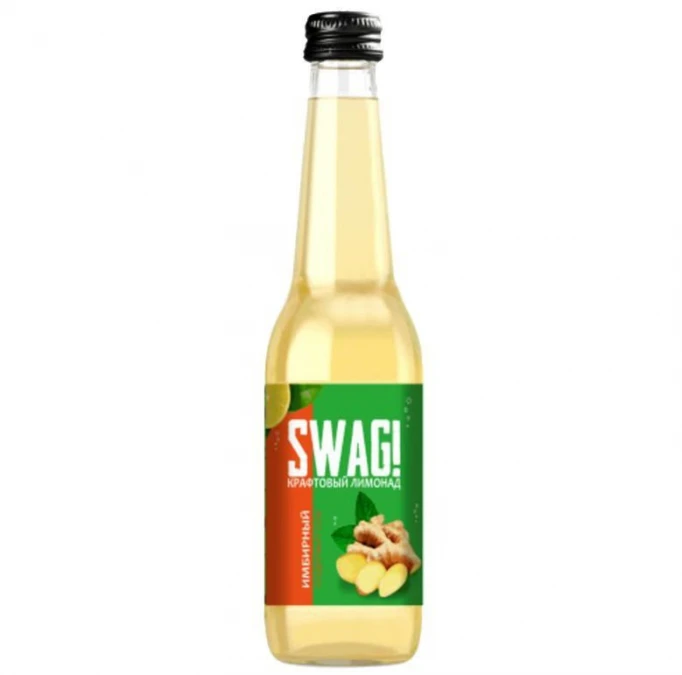 Лимонад SWAG! 0.33л имбирный