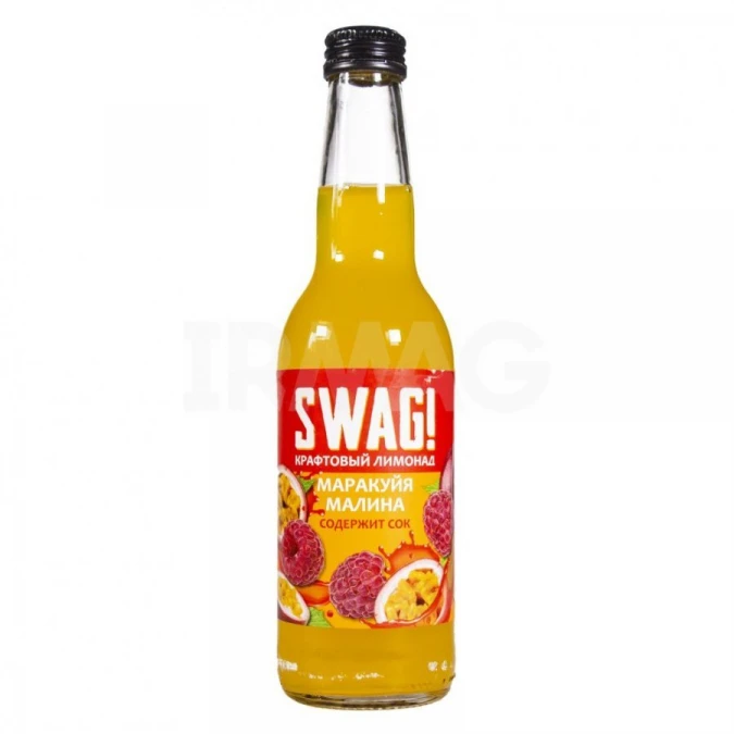 Лимонад SWAG! 0.33л малина-маракуйя