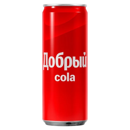 Газ.вода Добрый Cola 0.33л