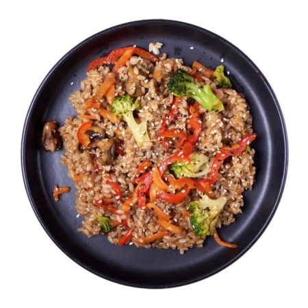 Тяхан с овощами