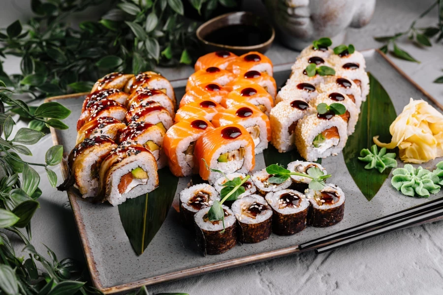Sushi Set Унаги Пати