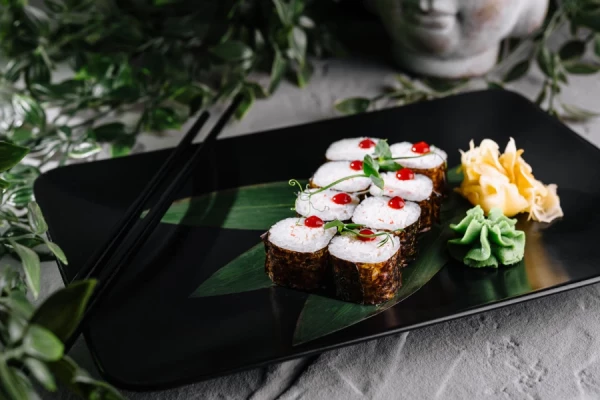 Маки с крабом