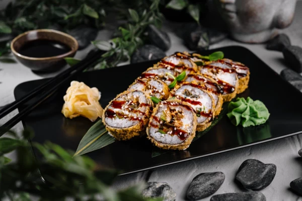 Rulou Tempura cu anghilă