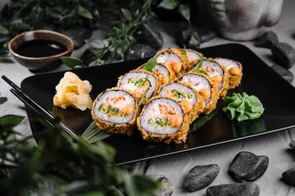 Rulou Tempura cu crab