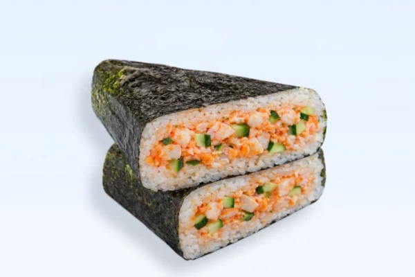 Онигири с креветкой 