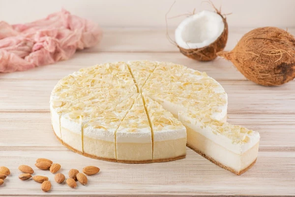 Чизкейк Кокос и Миндаль