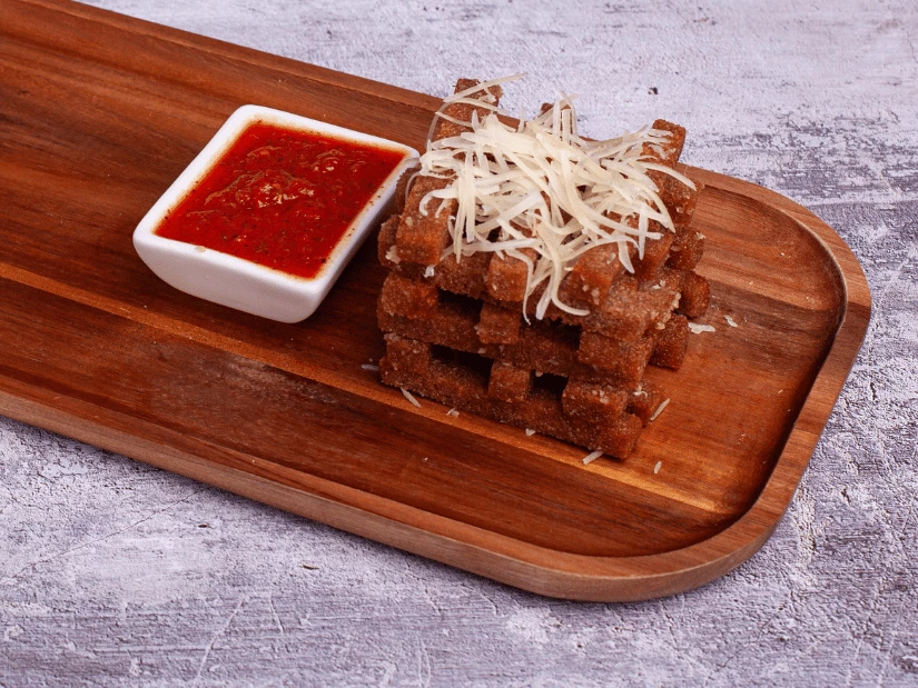 Гренки чесночные